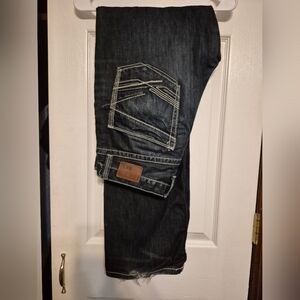 BKE Tyler Straight Blue Jeans Size 34L